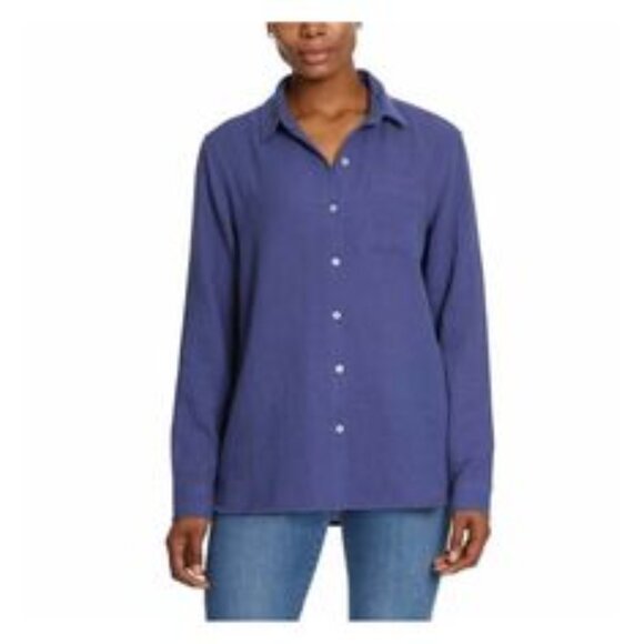 Jessica Simpson Tops - Jessica Simpson Ladies Gauze button front shirt Size M
